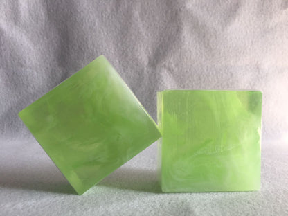 Cool Fresh Essential Oil Soap Bar Handmade Natural Extract Aloe Vera Acne Face Soap